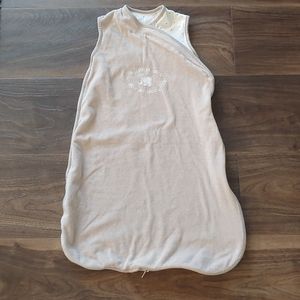 IKEA wearable baby blanket 0-6 months beige sleep sack